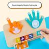 Wooden Educational Finger Counting Toy for Early Childhood Math Learning