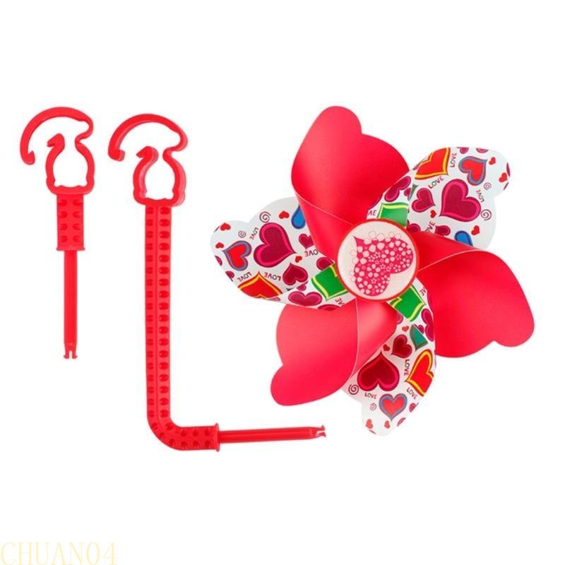 A1A2 Bicycles Handlebars Pinwheel Windmill Spinnings Kids Pinwheel Colorful Decors
