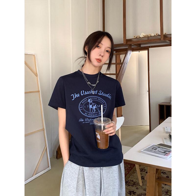 

ICH MODE Puppy s Journey Retro Chic Short Sleeve T-Shirt L