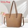 Classic Pu Large Capacity Tote Bag With Zipper Closure For Daily Use Women