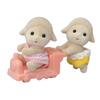 Sylvanian Family Sheep Twin Figur 5621, 1 st, populära koreanska leksaker