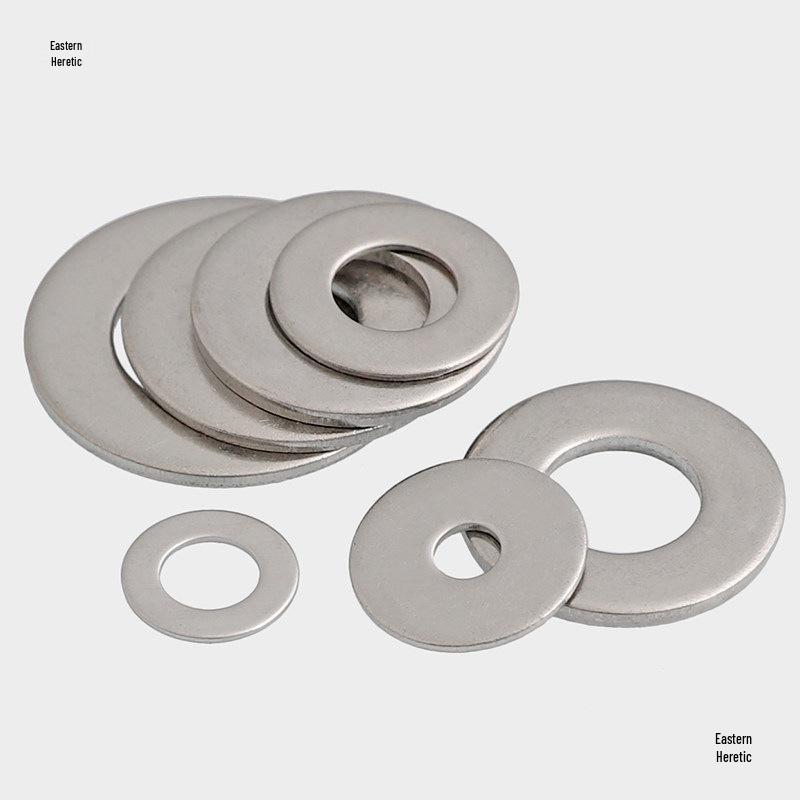 304 Stainless Steel Thickened Flat Washer - Non-Standard (M2, M2.5, M3, M4, M5, M6, M8)