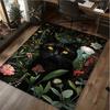1Pc Animal Flowers Print Rug - Home Decoration Carpet For Living Room Bedroom Flooring Computer Chair Area Rug