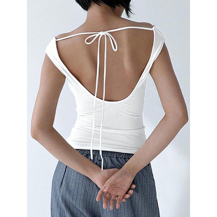 Travel New Women'S Retro Printed Shirt Casual Spring And Summer Breathable Cool Sexy Daily Date Short Sleeved T-Shirt Top