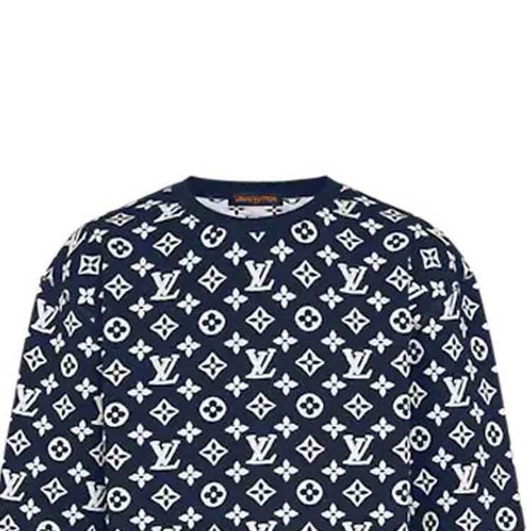 Louis Vuitton Lv Monogram Jacquard Crewneck 1A8FHI