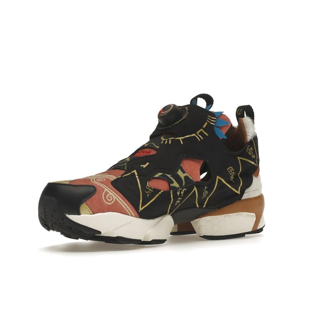 Power Rangers X Reebok InstaPump Fury Rita Repulsa Men Sneakers Black Rustic-Clay Gold-Metallic GW0782