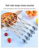 Adjustable Stainless Steel Multi-Wheel Pizza & Youtiao Cutter