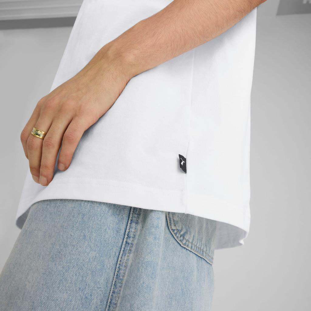 PUMA GRAPHICS MARATHON T Shirt Unisex White 629413-02