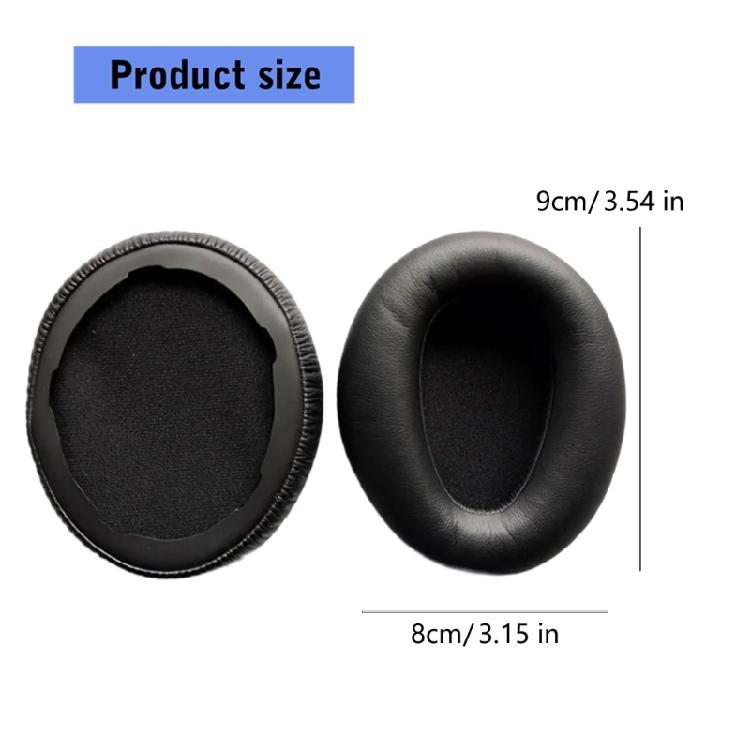 Headset Replacement Ear Pads Comfortable Sponge Earmuffs Quick Installation for MDR-10RBT 10R 10RNC