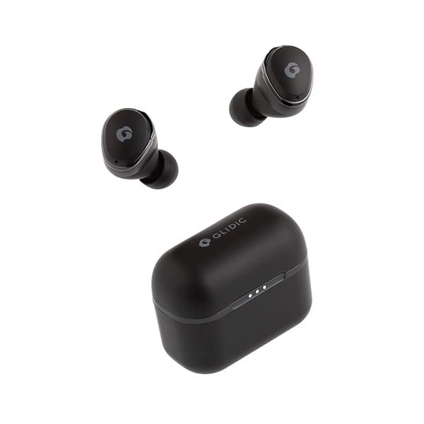 GL-TW4000S-BK (Black) Bluetooth Earphone GLIDiC True Wireless