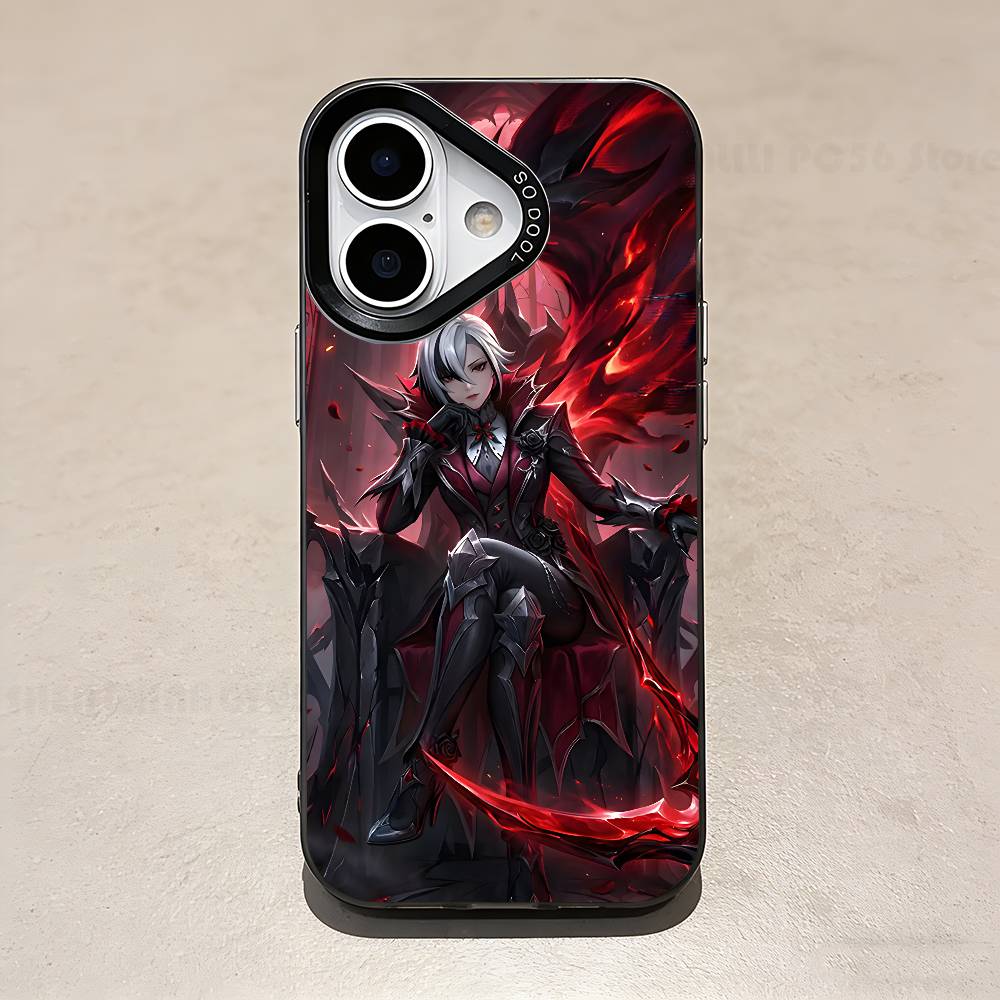 

Hot Game Figure A-Arlecchino Phone Case For IPhone 17 16e 16 15 14 13 12 11 Pro Max X XR XS MAX Back Cover iPhone15