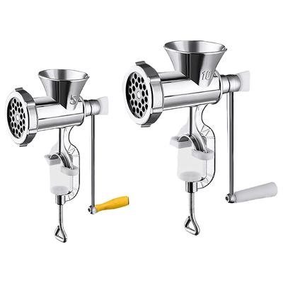 Manuelle Fleischmühle mit Wurstfüller Effektive Heimküchen Manuelle Fleischmühle für Hackfleisch und Würste