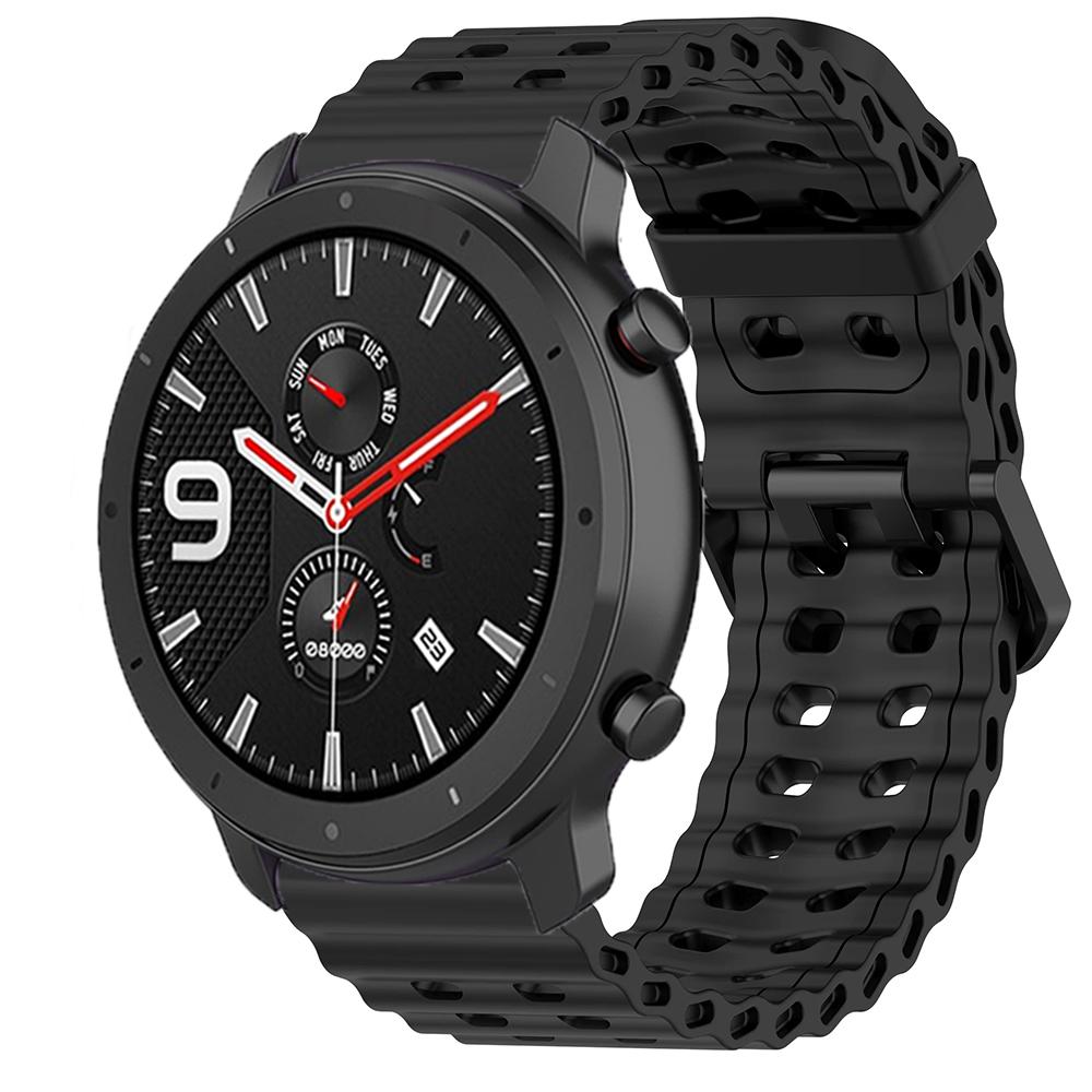 22mm Silicone Band for Amazfit GTR 47mm/GTR 4 3 Pro/Balance 2 1/Bip 6 5/Stratos 2 3 Bracelet for Huawei Watch GT6 5 4 46mm Strap