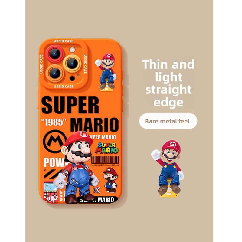 Super Mario Apple 17promax etui na telefon komórkowy iphone17 kreskówka 17pro silikonowe Air..