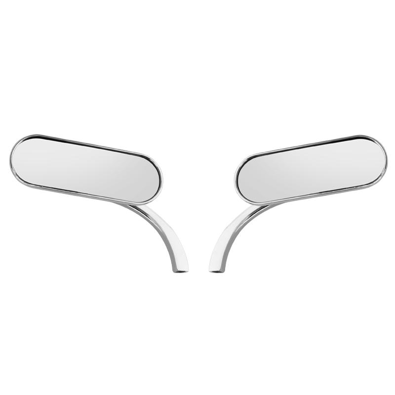 

Motorcycle Accessories Mini Oval Rearview Mirror Side Mirrors Chrome 8mm/10mm For Harley Honda Yamaha Suzuki Universal