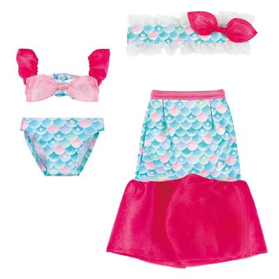Pilot Mermaid Ages 3 and Up Mel-chan Dress-Up Set, Dress,