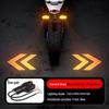 LED Motorcycle Turn Signal & Taillight: Bright, Strong Light for Electric and Battery Vehicles