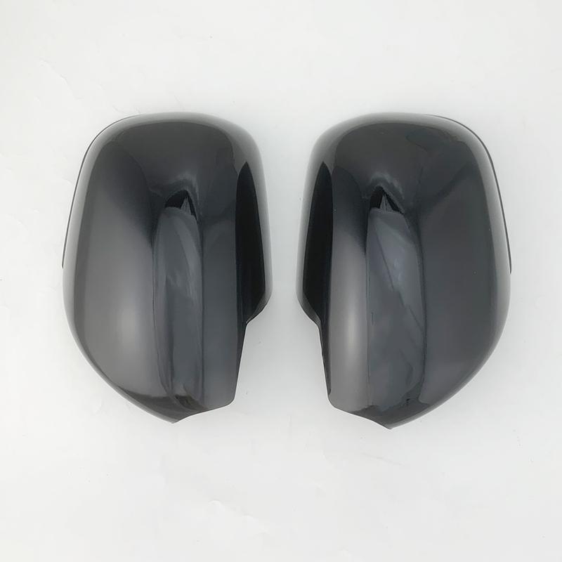 Car Decoration Door Mirror Cover For Toyota Hilux Surf 4Runner 2003-2009 Car Rearview Accessories Carbon Fiber Chrome Silver