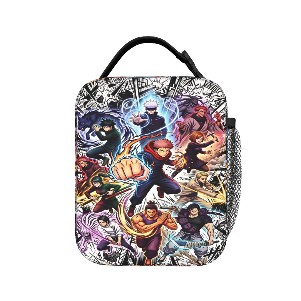 J-Jujutsus K-Kaisens Lunchtasche Mode Outdoor Picknick Lunchbox Grafikdesign Tragbare Tasche Lebensmittelbeutel