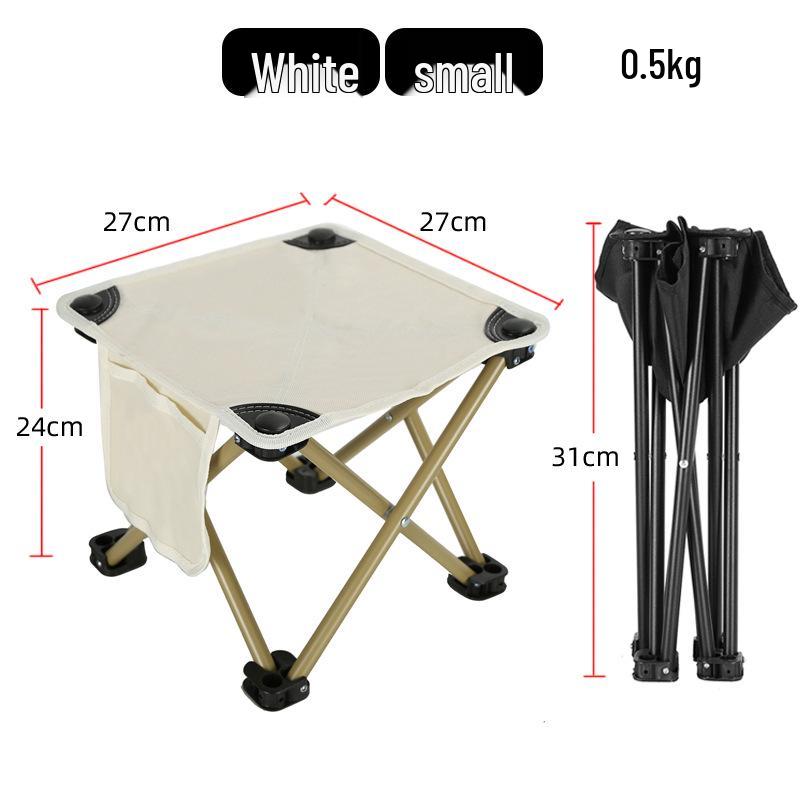 Portable Outdoor Folding Chair for Fishing, Camping, BBQ, Home Use, Kids, and Art Sketching