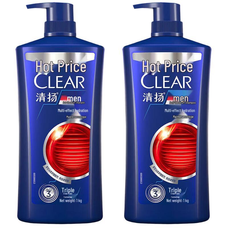 

Clear Men Anti-Dandruff Multi-Effect Hydrating & Nourishing Shampoo