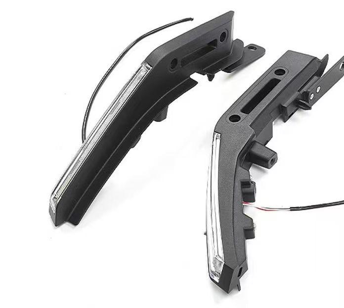 Ford F-15 Rainforest Branching Hood Handle Retrofit: Flowing Turn Signals, Damage-Free Installation.