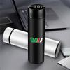 500ml Smart Thermos Mug Car Styling Thermal Cup with Temperature Display Auto Accessories For Skoda Rapid Fabia Karop Kamiq VRS Csu500