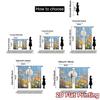 2pcs   2D FLAT PRINTING Curtains (Without Rod) Dandelion Dreams(1) Popular Contemporary Curtains Semi-Sheer Curtains Decorations