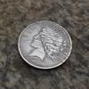 Dark Knight Harvey, 1922, American Statue of Liberty, Antique Double-sided Head, Commemorative Coin, Silver Dollar, Double-sided Coin