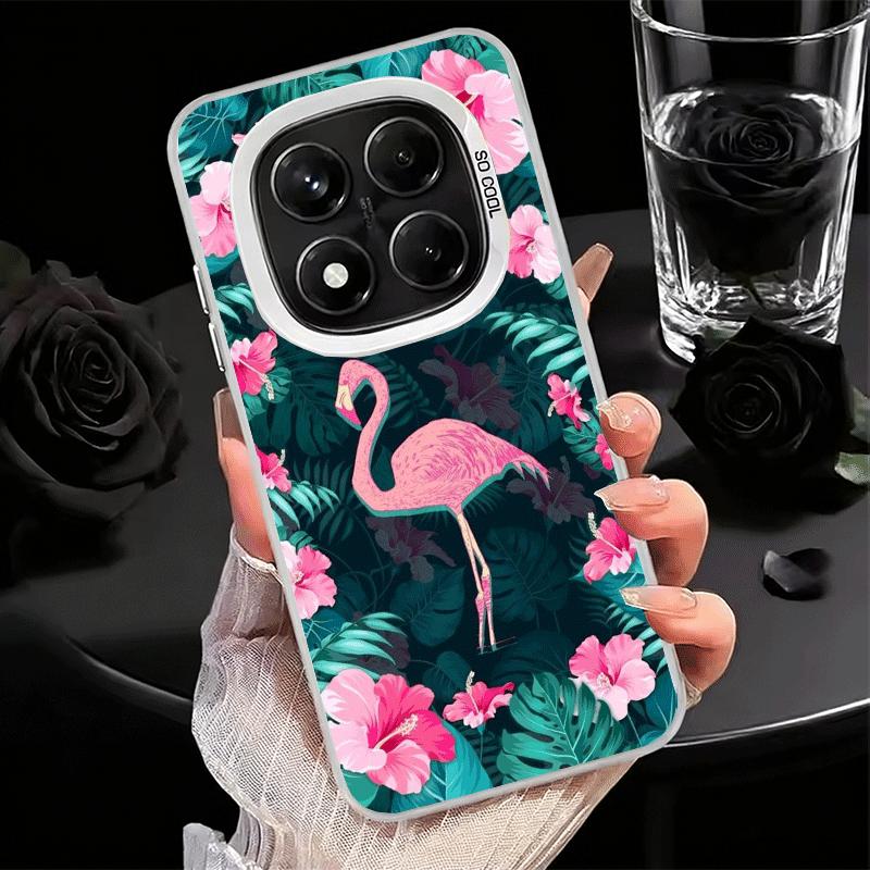 

Pink Red Dreamy Flamingo Soft Phone Case for Xiaomi Redmi Note 13 14 15 Pro Plus 12S 12 11S 11 11T 10S 10 Shockproof Cover Back Redmi Note 15 Pro 4G