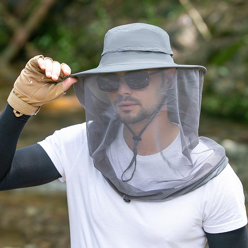 Spring Insect-Proof Sun Hat: Quick-Dry Adult Beekeeper & Fishing Protection