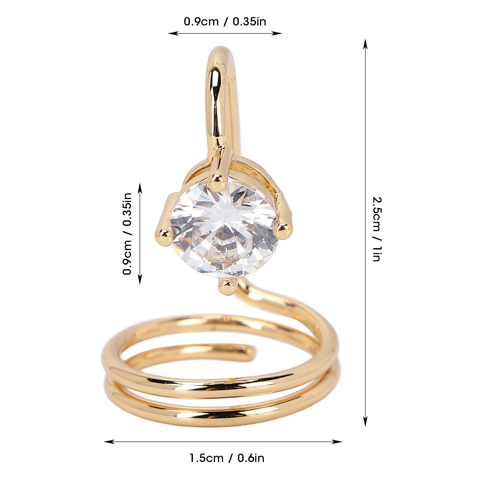 

Women Finger Nail Rhinestone Fingernail Decoration for Women Lady Girls