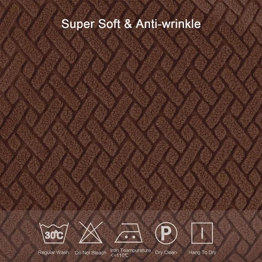 Solid Color Slipcover Removable Washable Jacquard Chair Seat Covers Four Season Universal Stretch Spandex Chair Covers