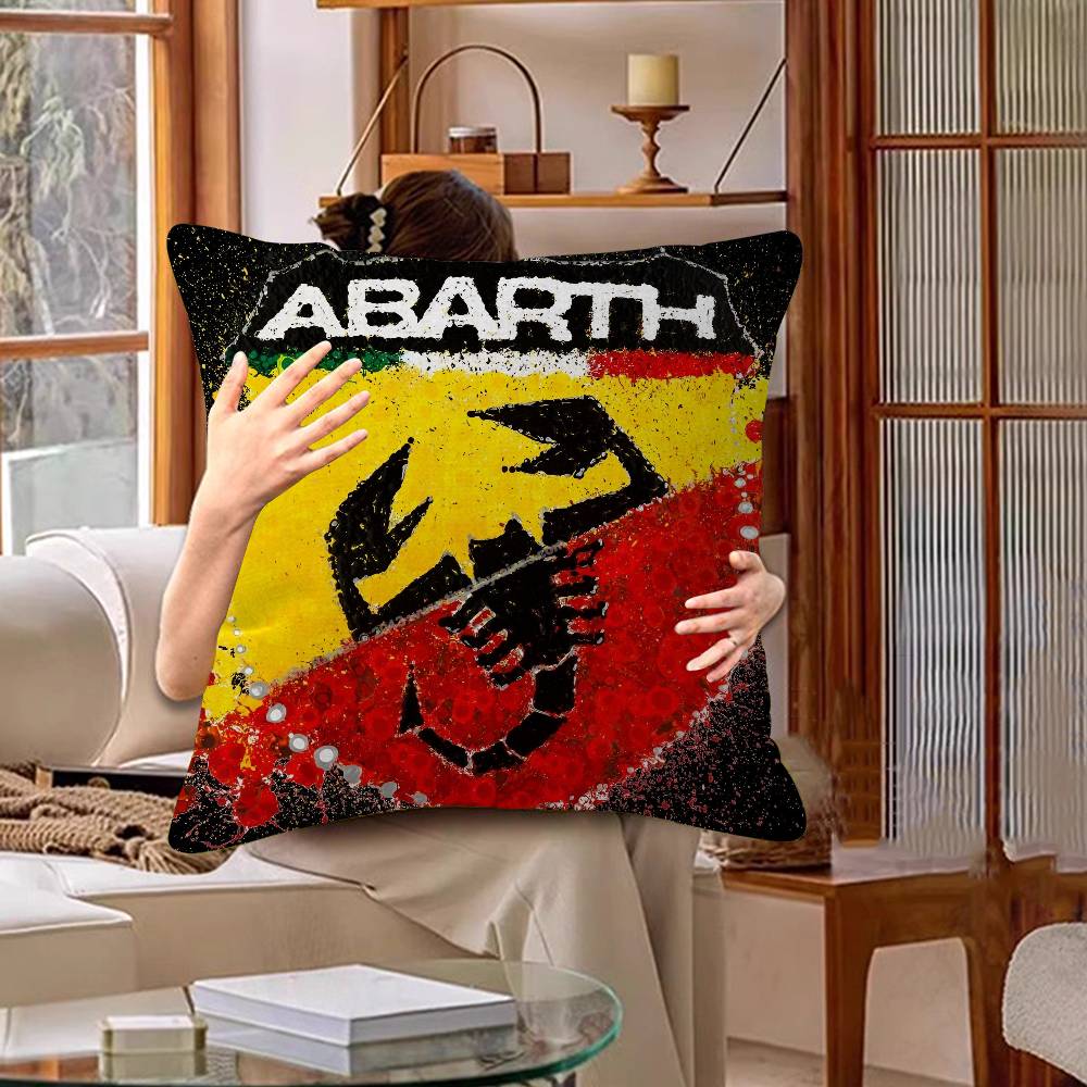 Brand A-Abarth Scorpion Cushion Cover Inches Farmhouse Decor Home Throw Pillow Covers for Couch Decorations