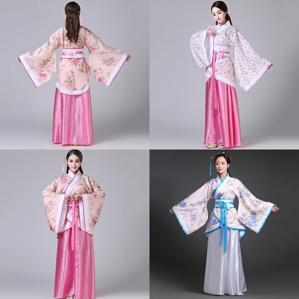 Elegant Ancient Chinese Traditional Costume For Women With Exquisite Workmanship