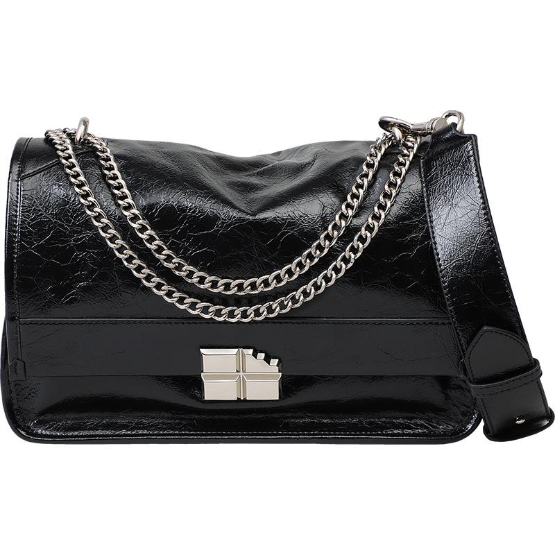 Bag for Women INS 2025 Autumn Winter New Women's Bag Crossbody Bag Chain Bag High-end Feel This Year's Trend Small Square Bag