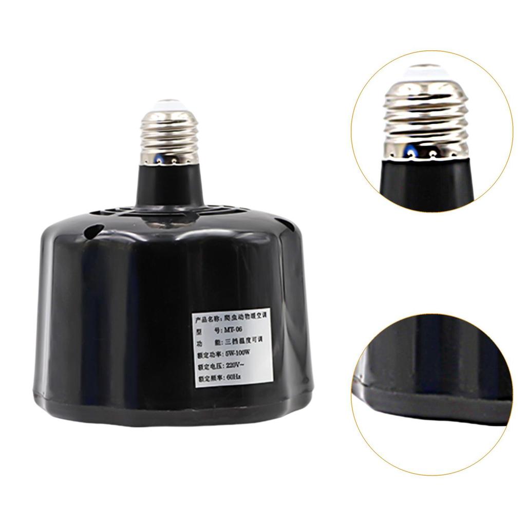 Livestock Warming Halogen Light Adjustable Heating Lamp for Chicks Bird Cage Poultry Reptile Pets Brooder