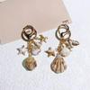 Bohemia Beach Style Seashell Starfish Keychain Fashion Bag Charms And Car Ornaments