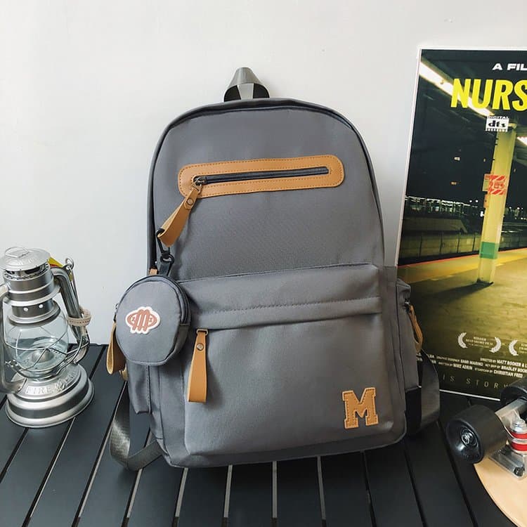 Japanese leisure student large-capacity schoolbag backpack