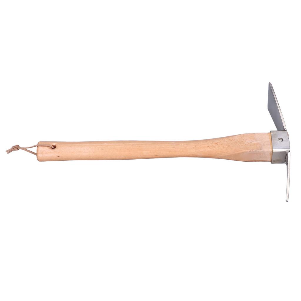 Pick Axe Simple Practical Fine Workmanship Stainless Steel Wood Material Digging Tools