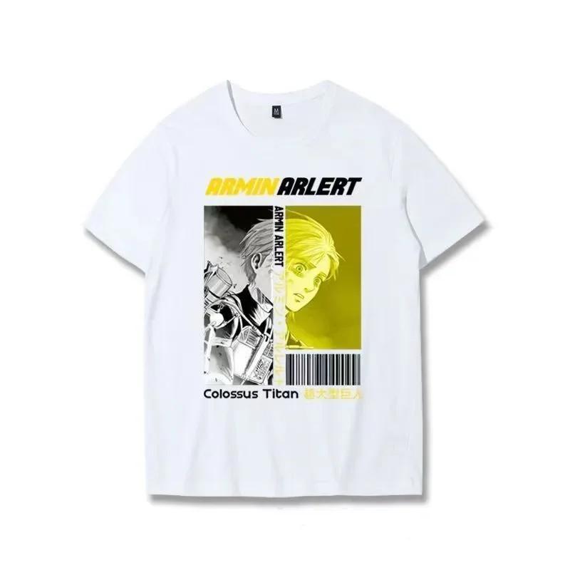 Japanese Anime T Shirt Scouting Legion Clothes Shingeki No Kyojin Tee Shirt Attack On Titan Giant Short-sleeve T-shir Men Women