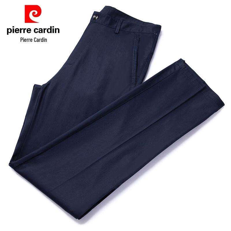 Pierre Cardin Men's Tencel Blend Wrinkle-Resistant Straight Casual Pants