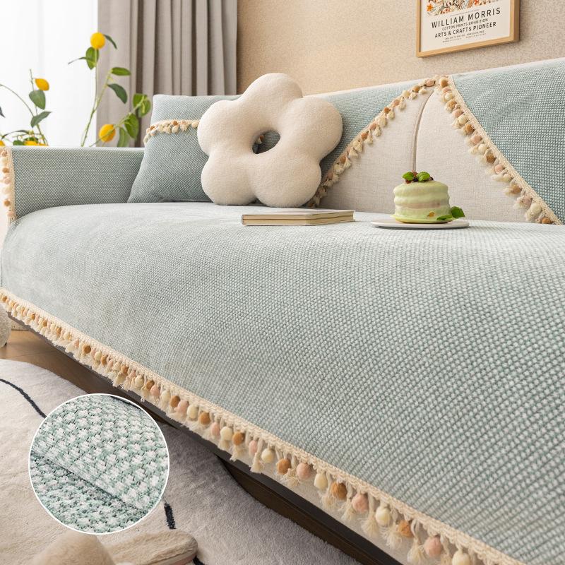 Sofa Cushion All-Season Universal Seat Cushion Sofa Cover 2024 New Simple Modern Cover Towel Cushion