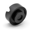 Support de voiture avec coussinets en caoutchouc, cric de levage noir fendu, cadre de support de sol, adaptateur de Rail, cric à ciseaux pour Fiat Peugeot Vauxhall Renault Alfa