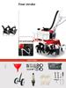 Agricultural Rotary Tiller Micro Tillage Machine Small Plough Soil Turning Household Gasoline Ditching Rotary Cultivator