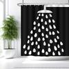 Cartoon Bathing Animal Print Shower Curtain Cute Cats Whale Unicorn Hand-Painted Graffiti Kid Child Bathroom Decor Bath Curtain