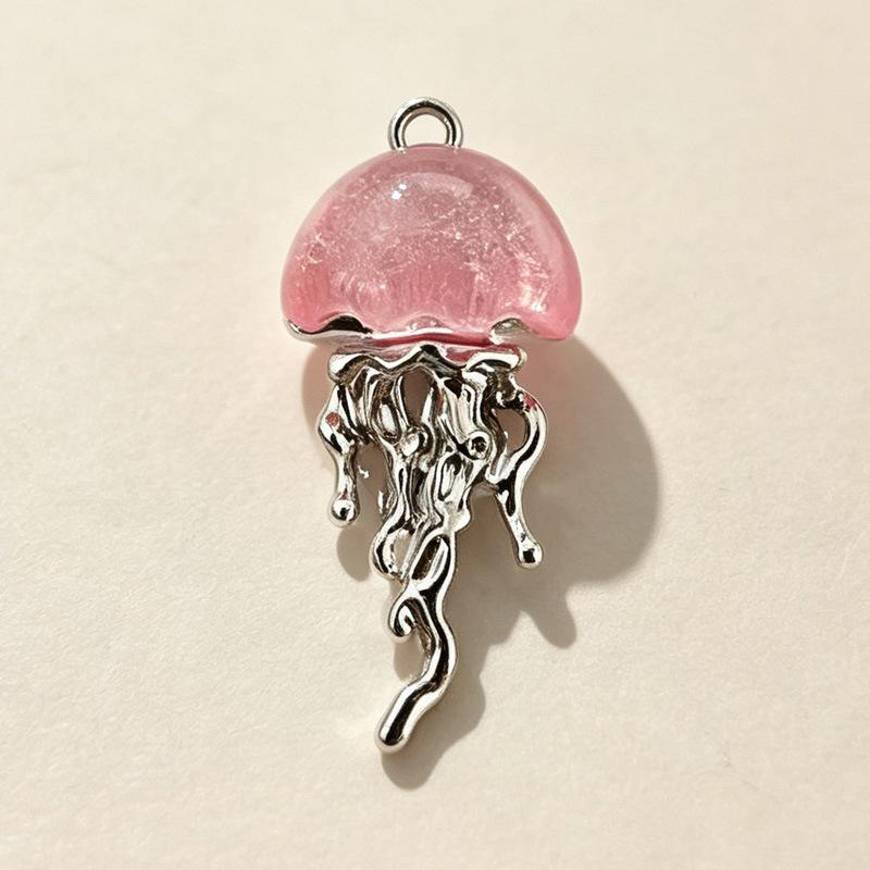"Deep Sea Healing" Fresh Jellyfish Necklace - Romantic Summer Seaside Accessory