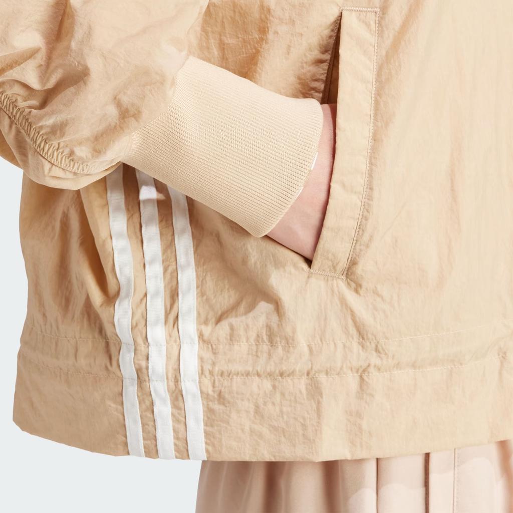 (WMNS) Adidas Originals Lightweight Bomber Jacket Asia Sizing 'Beige' Women's IY3422