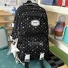 Schoolbag Japanese Casual Printed School Bag Female Junior High School Student Versatile Cute College Style Backpack Travel Lightweight Backpack