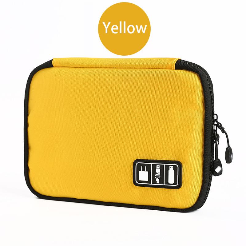 Travel Storage Bags Shockproof Flash Drive USB Cable Earphone Organizer Digital Gadget Holder Cell phone Mobile USB Charger Case